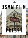 35mm Film Mobile Preset