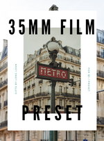 35mm Film Mobile Preset